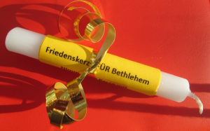 Bild Friedenskerze für Bethlehem